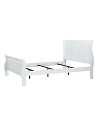 Streamdale Louis Phillipe Queen Panel Sleigh Bed