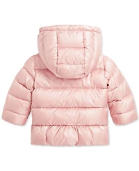 Polo Ralph Lauren Baby Metallic Peplum Bomber Coat
