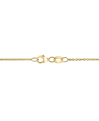Effy Diamond Open Heart 18" Pendant Necklace (3/8 ct. t.w.) in 14k Gold