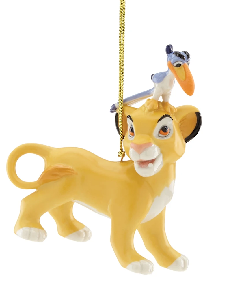 Lenox Disney's Simba & Zazu Ornament