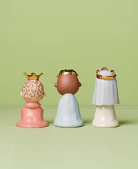 Lenox Peanuts Christmas Pageant 3 Kings Figurines
