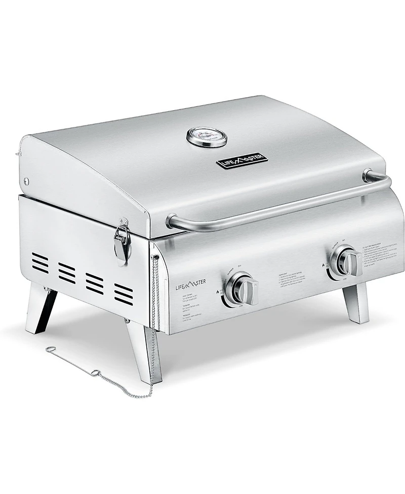 Bakken- Swiss Portable Stainless Steel Gas Grill