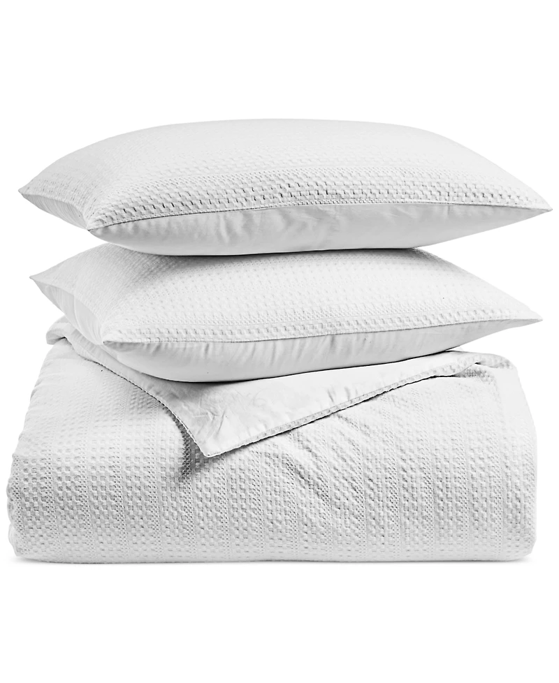 Last Act! Charter Club Waffle Stripe 2-Pc. Comforter Set, Twin, Exclusively at Macy's