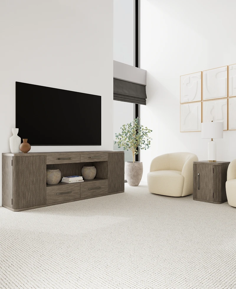 Frandlyn 82" Wood Media Console