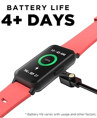 iTouch Active 4 Unisex Silicone Strap Fitness Tracker 42.7mm