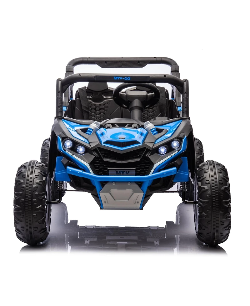 Streamdale Kids' Utv 24V Remote Control, 4-Wheel Suspension, Safety Features