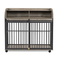 Streamdale Chic Dog House Furniture-Style Crate with Storage
