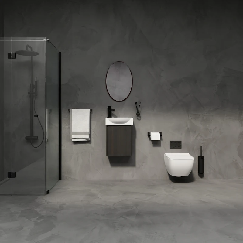 Streamdale 16" Compact Bathroom Vanity Space-Saving Solution for Small Spaces