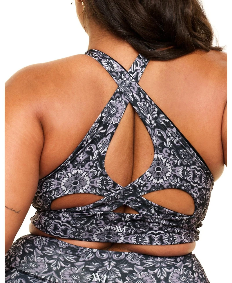 Adore Me Women's Lotus Medium Support Sports Bra
