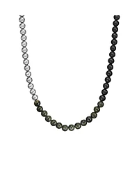Armani Exchange Men's Armani Exchange Green Serpentine Beaded Necklace