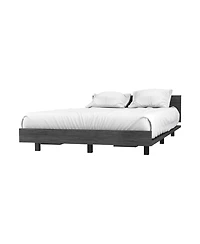 Streamdale Nimmo Twin Bed Frame Black Wengue