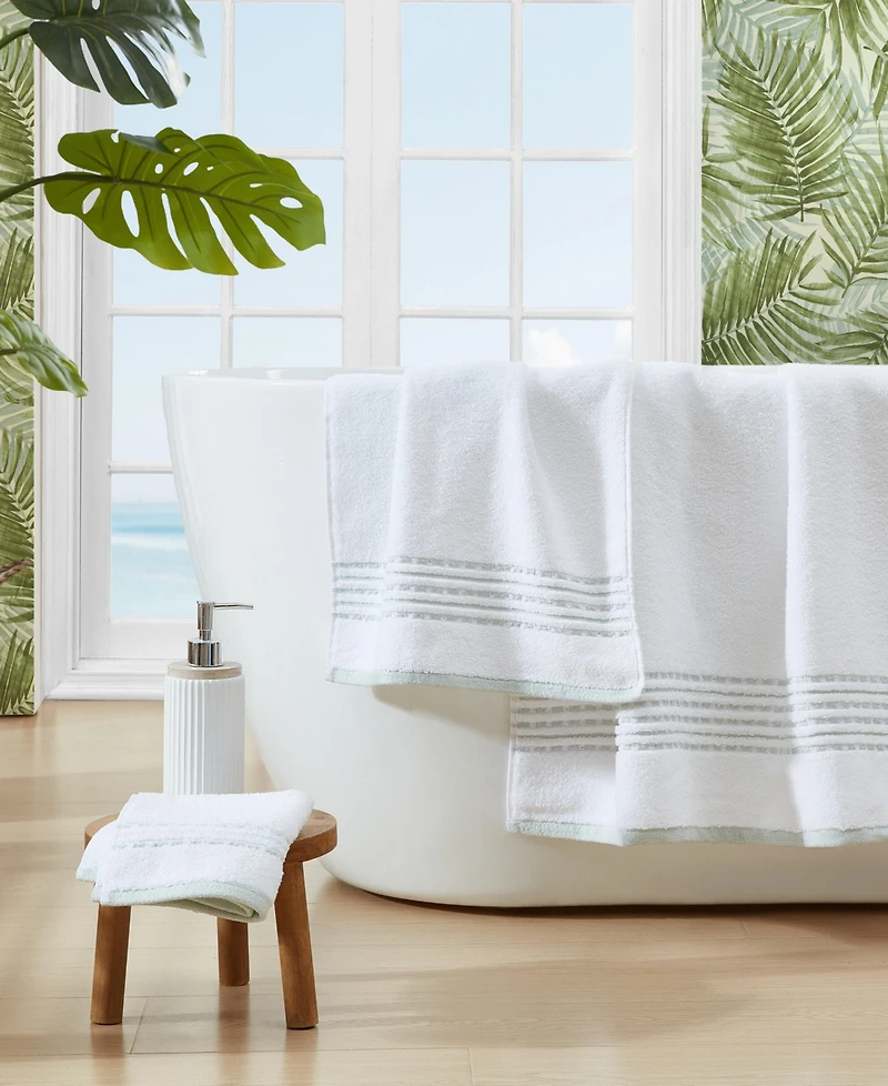 Tommy Bahama Home Cliff Side Cotton Terry 3 Piece Bath Towel Set