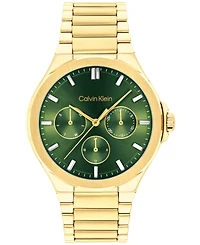 Calvin Klein Women's Vibrancy Gold-Tone Stainless Steel Bracelet Watch 38mm