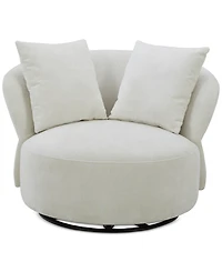 Ordesh Fabric Swivel Chair, Created for Macy's
