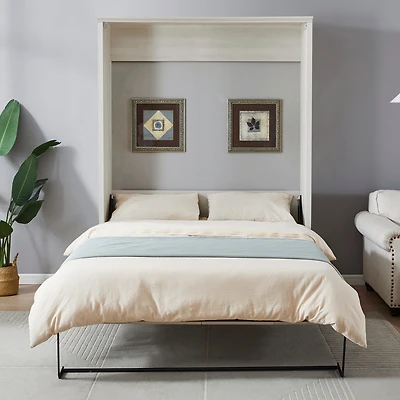 Streamdale Queen Size Murphy Wall Bed Space-Saving, Stylish, and Convenient