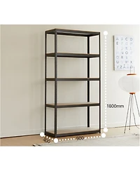 Simplie Fun Adjustable 5-Tier Metal Garage Storage Shelves