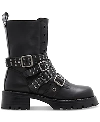 Aldo Women's Vortexia Studded Buckled-Strap Booties