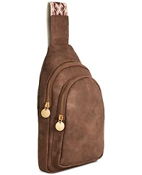 Style & Co Webbing Strap Small Sling Bag, Exclusively at Macy's