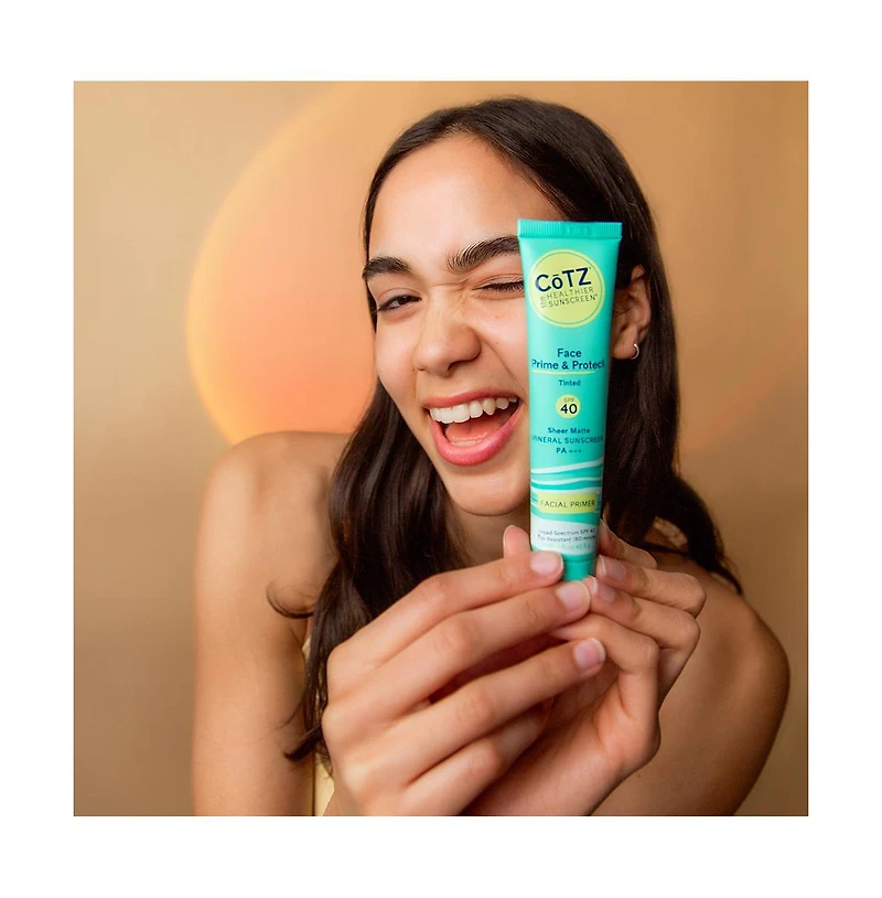 CoTZ Skincare Face Prime & Protect Spf 40 Tinted