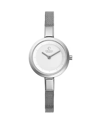 Obaku Women's Denmark Siv White Dial Watch - V129LXCIMC