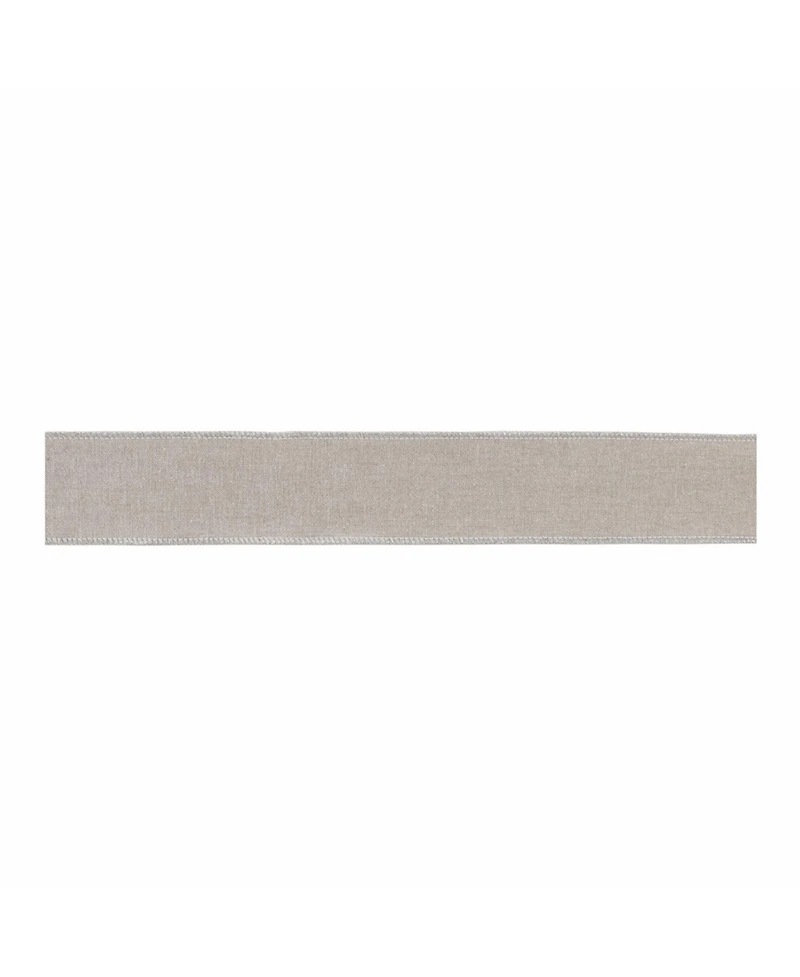 Slickblue Set of 2 Wired Cotton Ribbons – Perfect for Crafting and Decor