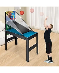 Sugift 14-in-1 Combo Game Table Set Multi Game Table with Foosball