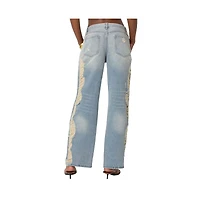 Edikted Distressed Sides washed jeans