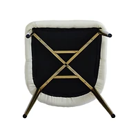 Streamdale Furniture Spongefilled dining chair, wood/metal legs(Set of 2)