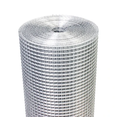 Streamdale Galvanized Hardware Cloth for Fencing (36" x 100ft, 1/4" Mesh)