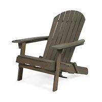 Streamdale Bellwood Folding Adirondack Chair With Cup Holders