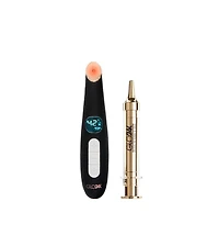 GLO24K Led Eye Care Beauty Massager + 24k Express Facelift Cream.