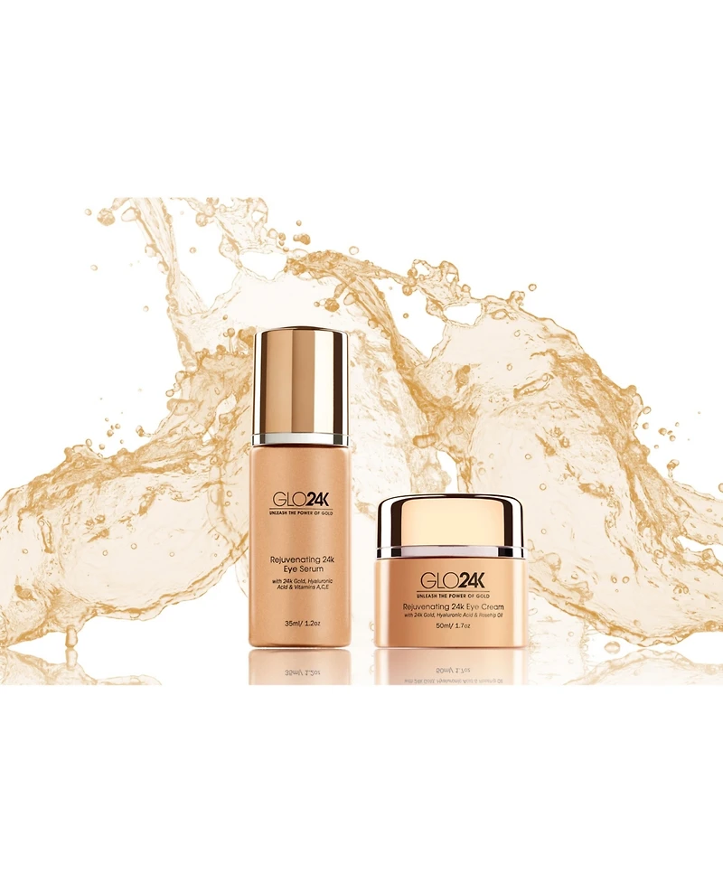 Rejuvenating 24k Eye Cream and Serum