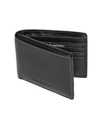 Club Rochelier Men's Slimfold Wallet with Removable Id