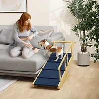 PawHut Dog Ramp, Adjustable Foldable Pet Ramp for Small to Large Dogs