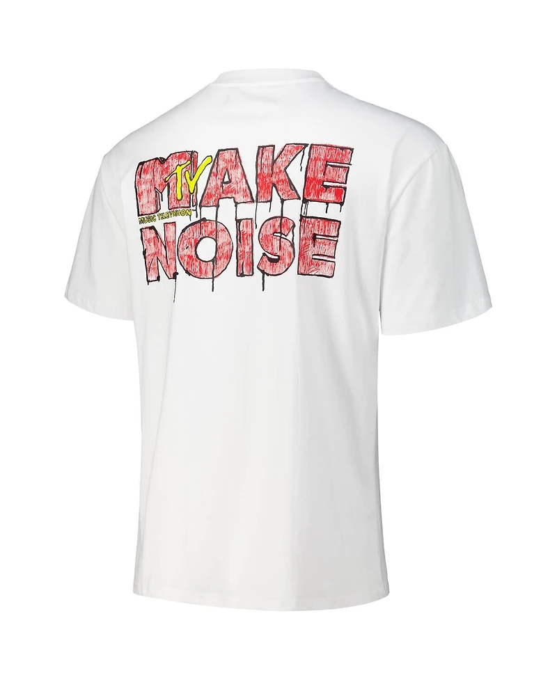 Freeze Max Men's White Mtv Drip Loose Fit T-Shirt