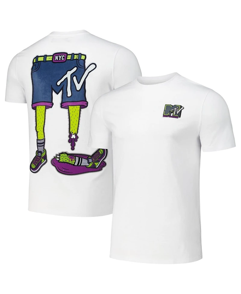 Freeze Max Men's White Mtv Zombie Regular Fit T-Shirt
