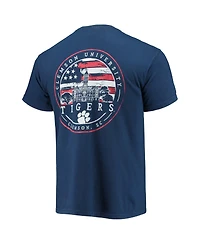 Image One Men's Navy Clemson Tigers Campus Americana T-Shirt