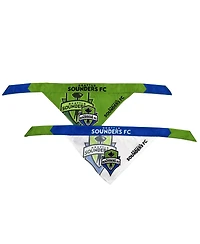 Little Earth Seattle Sounders Fc Two-Pack Pet Bandana Set