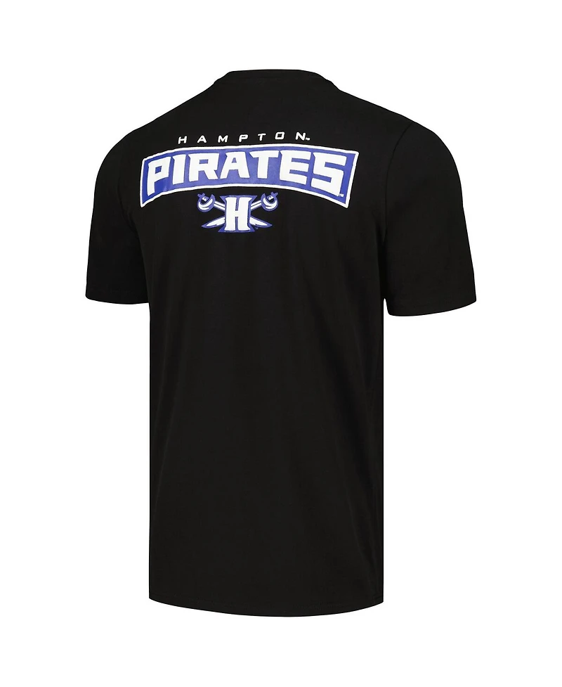 Fisll Men's Black Hampton Pirates Applique T-Shirt