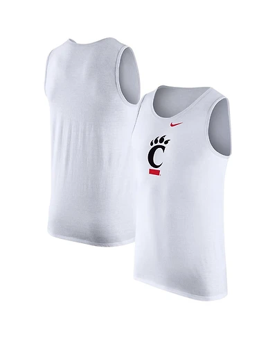 Nike Men's White Cincinnati Bearcats Tank Top