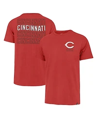 '47 Brand Men's Red Cincinnati Reds Hang Back Franklin T-Shirt