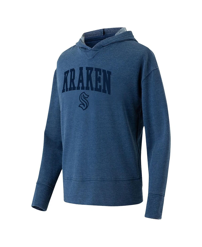 Concepts Sport Women's Deep Sea Navy Seattle Kraken Volley Pullover Hoodie