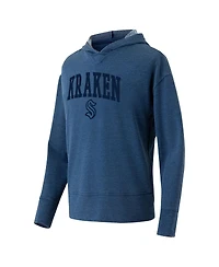 Concepts Sport Women's Deep Sea Navy Seattle Kraken Volley Pullover Hoodie