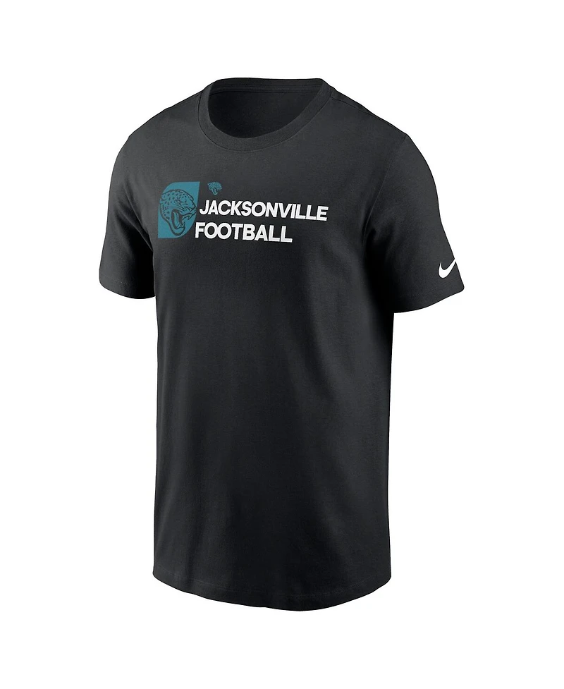 Nike Men's Black Jacksonville Jaguars Outline T-Shirt