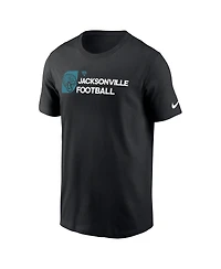 Nike Men's Black Jacksonville Jaguars Outline T-Shirt