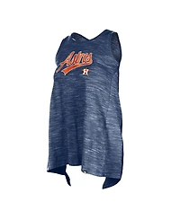 New Era Women's Navy Houston Astros Space-Dye Active Tank Top