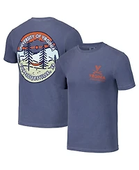 Image One Men's and Women's Navy Virginia Cavaliers Scenic Comfort Colors T-Shirt