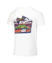 Image One Big Boys and Girls White Auburn Tigers Hyperlocal Comfort Colors T-Shirt
