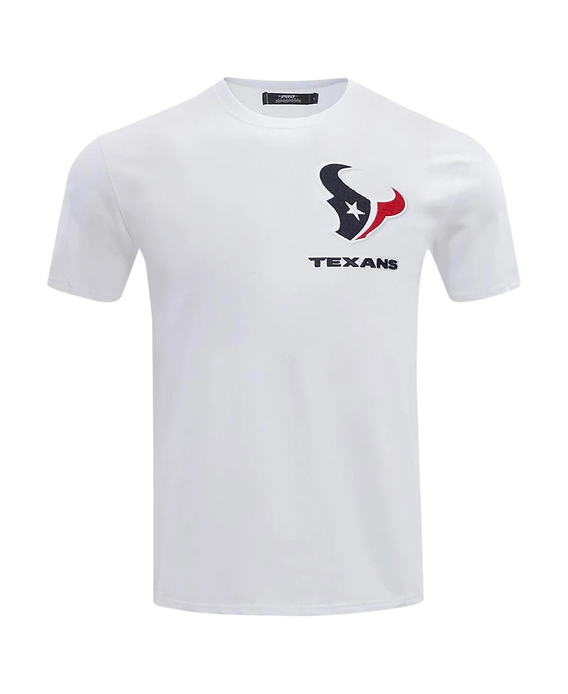 Pro Standard Men's White Houston Texans Team Logo Away T-Shirt