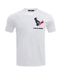 Pro Standard Men's White Houston Texans Team Logo Away T-Shirt